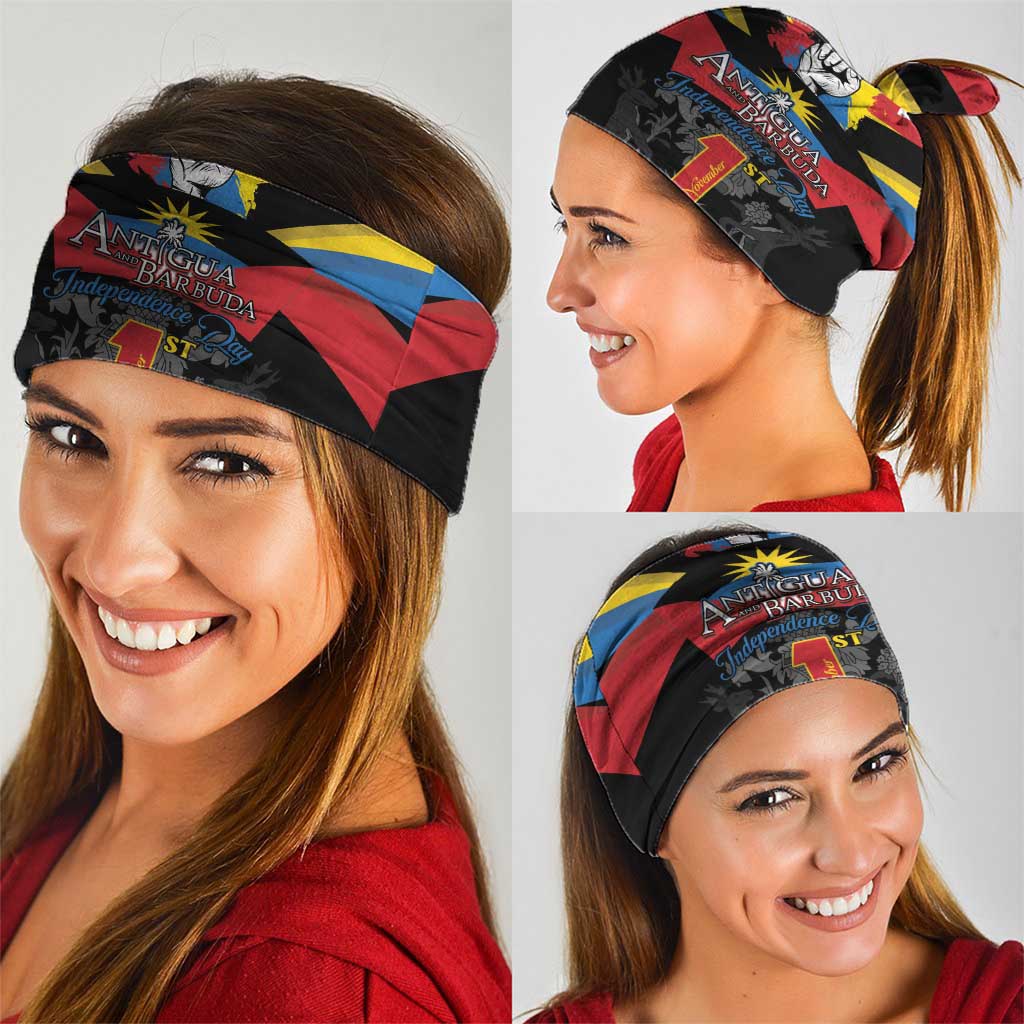 Antigua and Barbuda Independence Day Neck Gaiter Baabyuuda 1 November 1981 - Wonder Print Shop