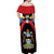 Antigua and Barbuda Independence Day Off Shoulder Maxi Dress Baabyuuda 1 November 1981 - Wonder Print Shop