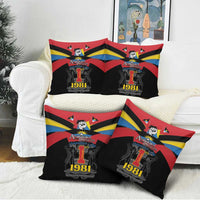 Antigua and Barbuda Independence Day Pillow Cover Baabyuuda 1 November 1981 - Wonder Print Shop