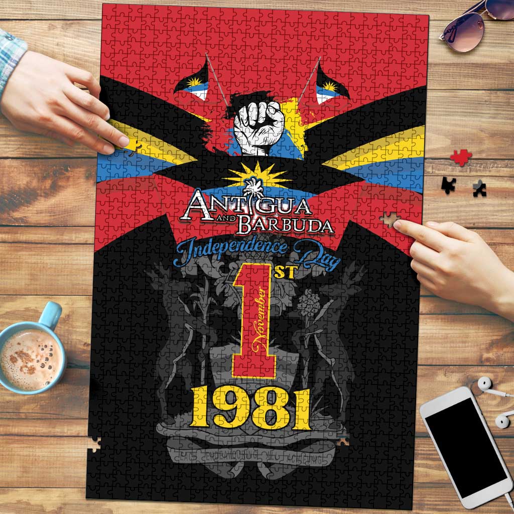 Antigua and Barbuda Independence Day Puzzle Baabyuuda 1 November 1981 - Wonder Print Shop