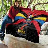 Antigua and Barbuda Independence Day Quilt Baabyuuda 1 November 1981 - Wonder Print Shop