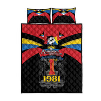 Antigua and Barbuda Independence Day Quilt Bed Set Baabyuuda 1 November 1981 - Wonder Print Shop