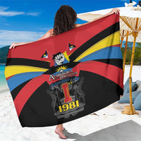 Antigua and Barbuda Independence Day Sarong Baabyuuda 1 November 1981 - Wonder Print Shop