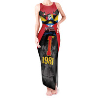Antigua and Barbuda Independence Day Tank Maxi Dress Baabyuuda 1 November 1981 - Wonder Print Shop