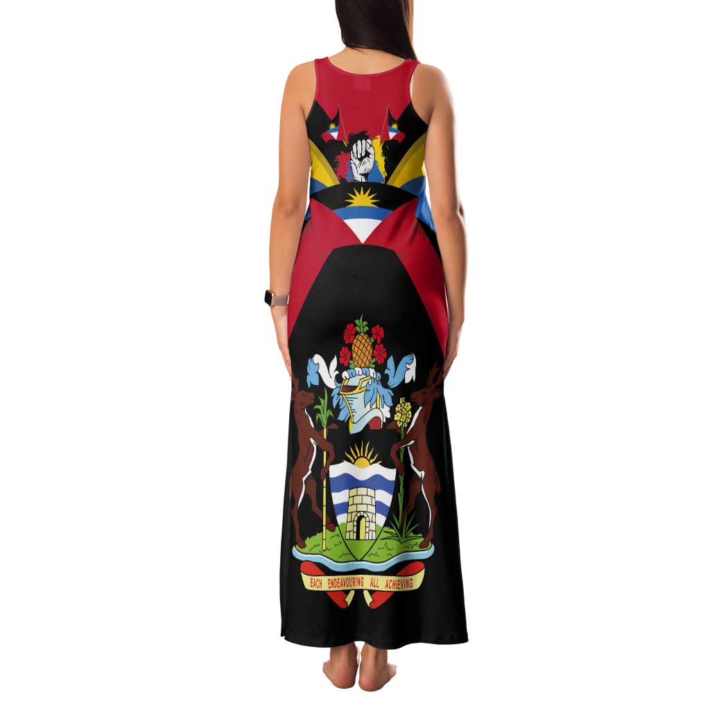 Antigua and Barbuda Independence Day Tank Maxi Dress Baabyuuda 1 November 1981 - Wonder Print Shop
