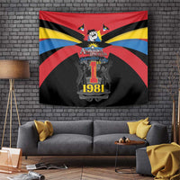 Antigua and Barbuda Independence Day Tapestry Baabyuuda 1 November 1981 - Wonder Print Shop