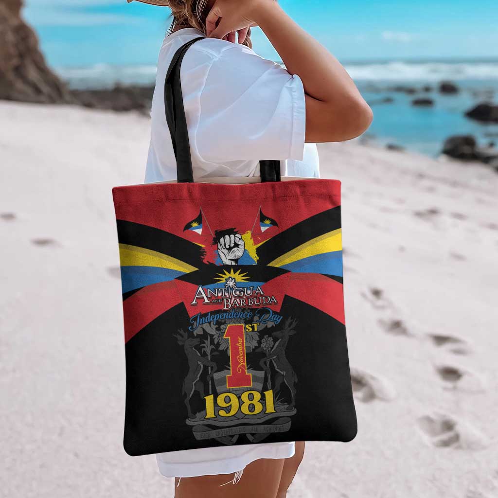 Antigua and Barbuda Independence Day Tote Bag Baabyuuda 1 November 1981 - Wonder Print Shop