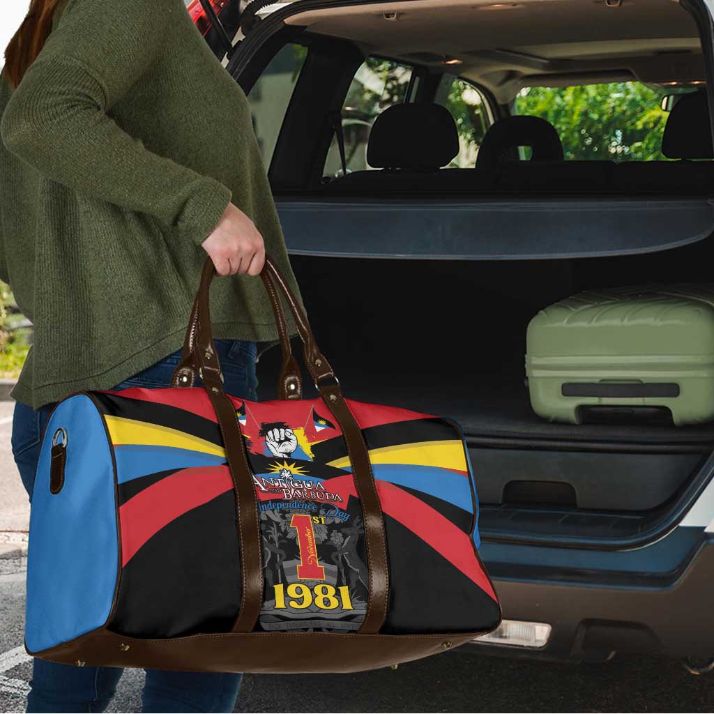 Antigua and Barbuda Independence Day Travel Bag Baabyuuda 1 November 1981 - Wonder Print Shop