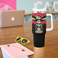 Antigua and Barbuda Independence Day Tumbler With Handle Baabyuuda 1 November 1981 - Wonder Print Shop