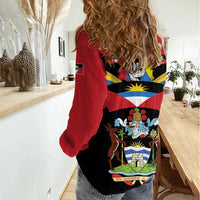 Antigua and Barbuda Independence Day Women Casual Shirt Baabyuuda 1 November 1981 - Wonder Print Shop