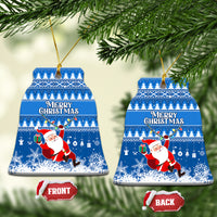 Scotland Christmas Ceramic Ornament Merry Christmas Santa Claus Gift - Wonder Print Shop