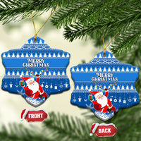 Scotland Christmas Ceramic Ornament Merry Christmas Santa Claus Gift - Wonder Print Shop