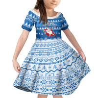 Custom Scotland Christmas Family Matching Mermaid Dress and Hawaiian Shirt Merry Christmas Santa Claus Gift - Wonder Print Shop
