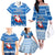 Custom Scotland Christmas Family Matching Off Shoulder Long Sleeve Dress and Hawaiian Shirt Merry Christmas Santa Claus Gift - Wonder Print Shop