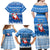Custom Scotland Christmas Family Matching Off Shoulder Maxi Dress and Hawaiian Shirt Merry Christmas Santa Claus Gift - Wonder Print Shop