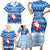 Custom Scotland Christmas Family Matching Short Sleeve Bodycon Dress and Hawaiian Shirt Merry Christmas Santa Claus Gift - Wonder Print Shop