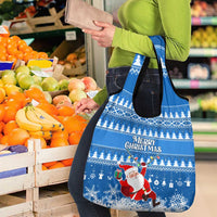 Custom Scotland Christmas Grocery Bag Merry Christmas Santa Claus Gift