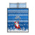 Custom Scotland Christmas Quilt Bed Set Merry Christmas Santa Claus Gift - Wonder Print Shop