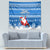 Custom Scotland Christmas Tapestry Merry Christmas Santa Claus Gift - Wonder Print Shop
