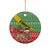 Ethiopia Christmas Ceramic Ornament Melkam Gena African Pattern - Wonder Print Shop