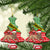 Ethiopia Christmas Ceramic Ornament Melkam Gena African Pattern - Wonder Print Shop