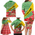 Ethiopia Christmas Family Matching Long Sleeve Bodycon Dress and Hawaiian Shirt Melkam Gena African Pattern - Wonder Print Shop
