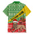 Ethiopia Christmas Family Matching Off Shoulder Maxi Dress and Hawaiian Shirt Melkam Gena African Pattern - Wonder Print Shop