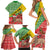 Ethiopia Christmas Family Matching Short Sleeve Bodycon Dress and Hawaiian Shirt Melkam Gena African Pattern - Wonder Print Shop