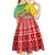 Ethiopia Christmas Kid Short Sleeve Dress Melkam Gena African Pattern - Wonder Print Shop
