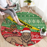 ethiopia-christmas-round-carpet-melkam-gena-african-pattern