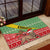 Ethiopia Christmas Rubber Doormat Melkam Gena African Pattern - Wonder Print Shop