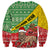 Ethiopia Christmas Sweatshirt Melkam Gena African Pattern - Wonder Print Shop