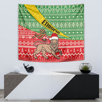 Ethiopia Christmas Tapestry Melkam Gena African Pattern - Wonder Print Shop