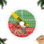 Ethiopia Christmas Tree Skirt Melkam Gena African Pattern - Wonder Print Shop