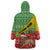 Ethiopia Christmas Wearable Blanket Hoodie Melkam Gena African Pattern - Wonder Print Shop