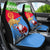 Custom Eritrea Christmas Car Seat Cover Santa Claus With Dromedary Camel - Wonder Print Shop