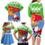 Custom Eritrea Christmas Family Matching Long Sleeve Bodycon Dress and Hawaiian Shirt Santa Claus With Dromedary Camel - Wonder Print Shop