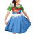 Custom Eritrea Christmas Family Matching Mermaid Dress and Hawaiian Shirt Santa Claus With Dromedary Camel - Wonder Print Shop