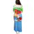 Custom Eritrea Christmas Family Matching Puletasi Dress and Hawaiian Shirt Santa Claus With Dromedary Camel - Wonder Print Shop