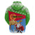 Custom Eritrea Christmas Hoodie Santa Claus With Dromedary Camel - Wonder Print Shop
