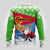 Custom Eritrea Christmas Ugly Christmas Sweater Santa Claus With Dromedary Camel - Wonder Print Shop