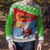 Custom Eritrea Christmas Ugly Christmas Sweater Santa Claus With Dromedary Camel - Wonder Print Shop