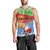 Custom Eritrea Christmas Men Tank Top Santa Claus With Dromedary Camel - Wonder Print Shop