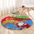 custom-eritrea-christmas-round-carpet-santa-claus-with-dromedary-camel