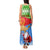Custom Eritrea Christmas Tank Maxi Dress Santa Claus With Dromedary Camel - Wonder Print Shop