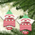 Wales Christmas Ceramic Ornament Nadolig Llawen Welsh Dragon - Wonder Print Shop
