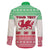 Custom Wales Christmas Family Matching Mermaid Dress and Hawaiian Shirt Nadolig Llawen Welsh Dragon - Wonder Print Shop