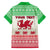 Custom Wales Christmas Family Matching Off Shoulder Maxi Dress and Hawaiian Shirt Nadolig Llawen Welsh Dragon - Wonder Print Shop