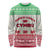 Custom Wales Christmas Long Sleeve Shirt Nadolig Llawen Welsh Dragon - Wonder Print Shop
