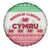 Custom Wales Christmas Spare Tire Cover Nadolig Llawen Welsh Dragon - Wonder Print Shop